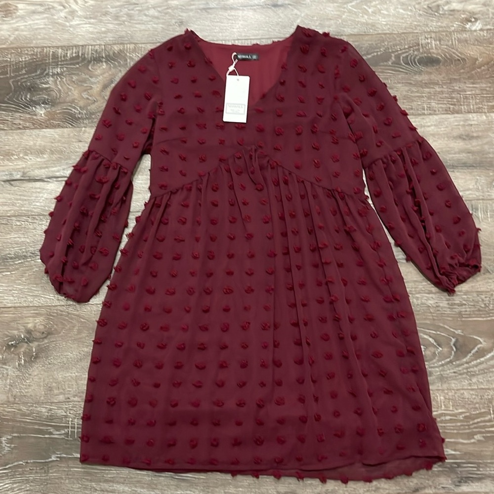 Maroon Dress